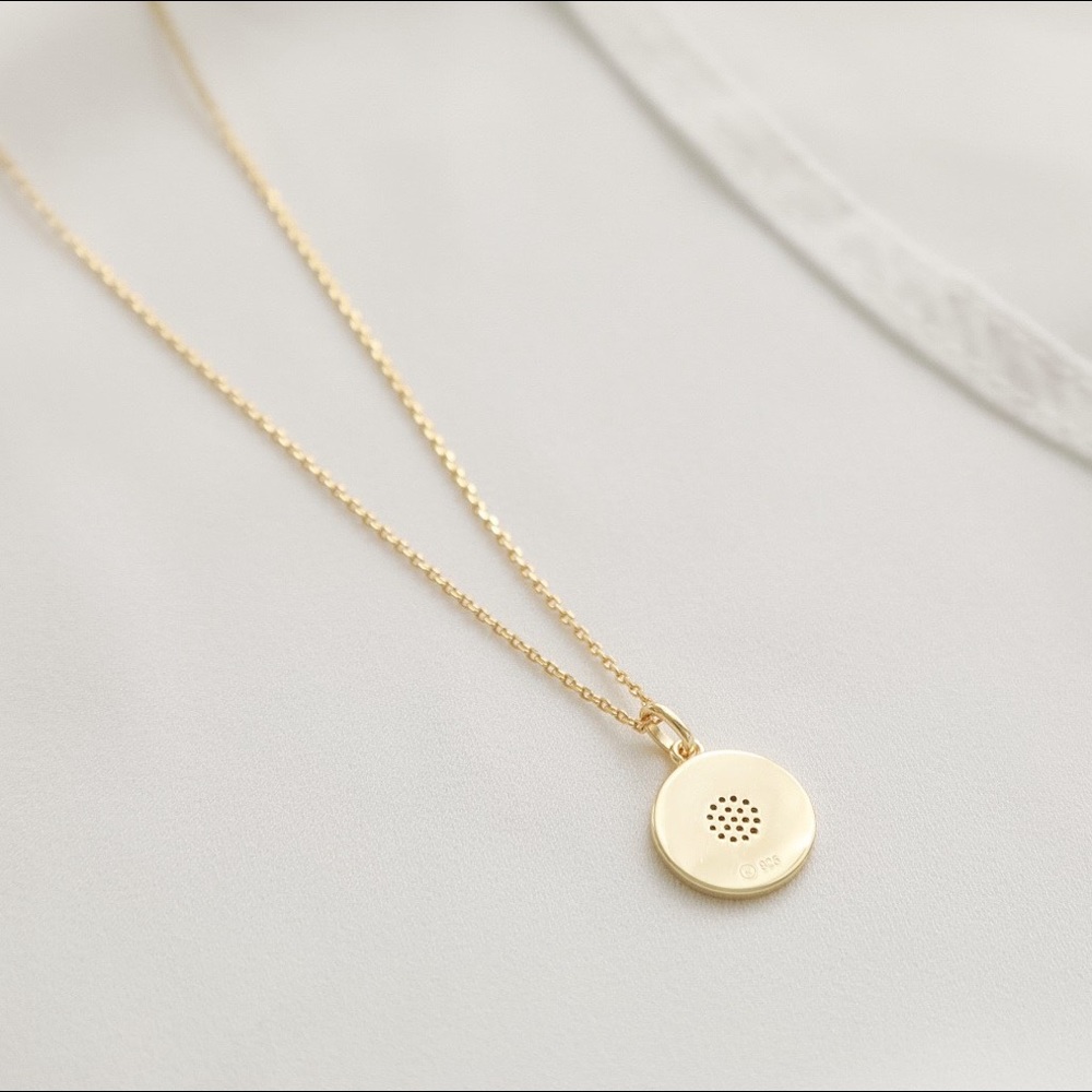 Sunshine Necklace | 14k Gold Plated - Picture 6 of 7